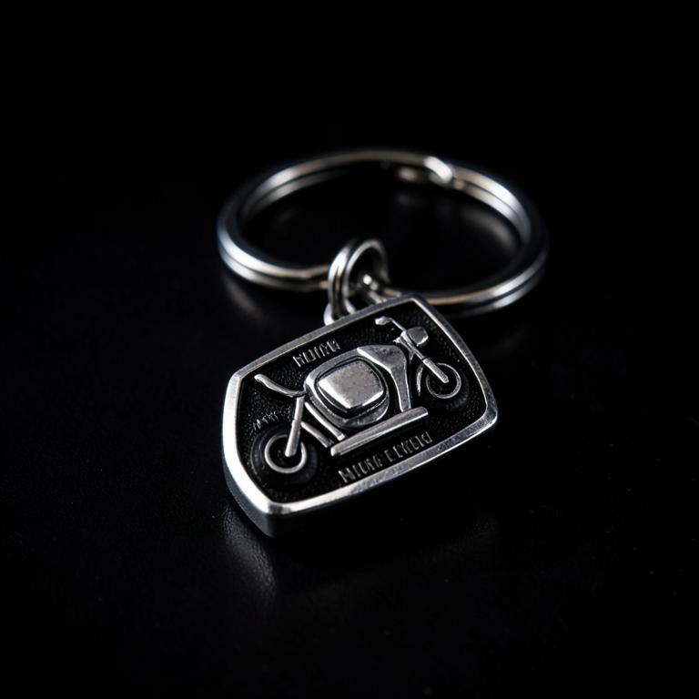 Motorbike Keychain