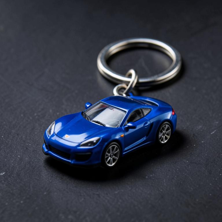 Sports Car Keychain