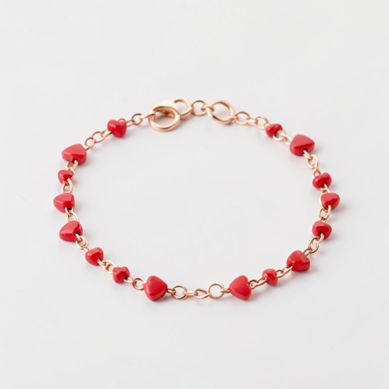 Heart Charm Bracelet